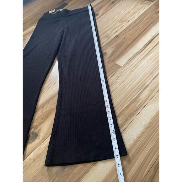 NWT CYRUS Corduroy  Black Flare Pants S - Picture 5 of 7